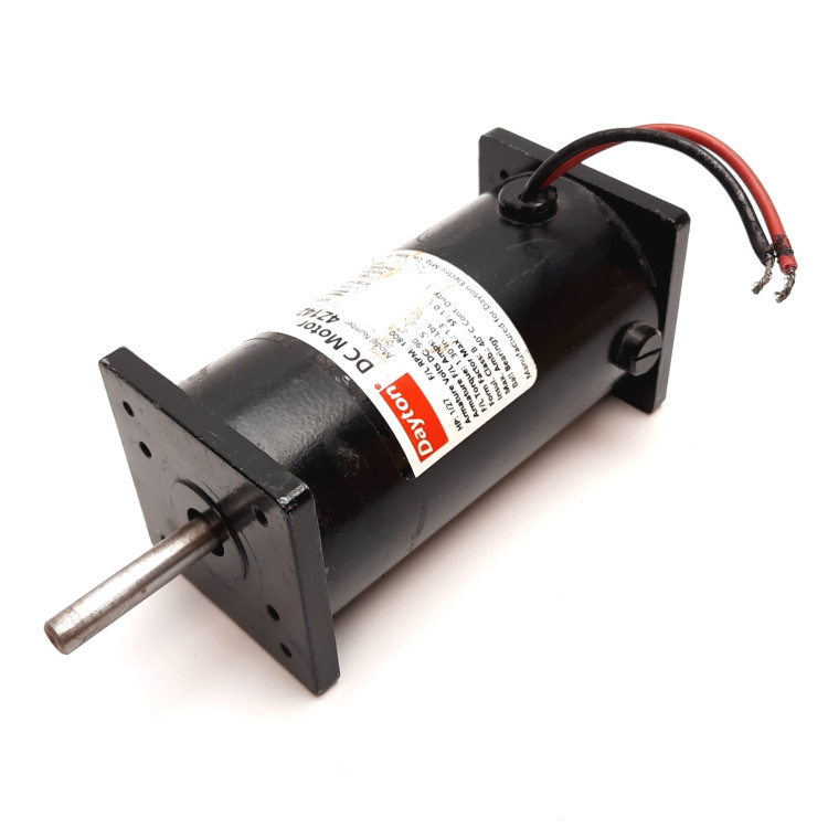 DAYTON 4Z142  MOTOR PERM MAGNET DC 1/27HP 1800RPM 90VDC