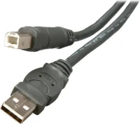16FT USB 2.0 AB DEVICE USBA TO ;ROHS COMPLIANT: YES
