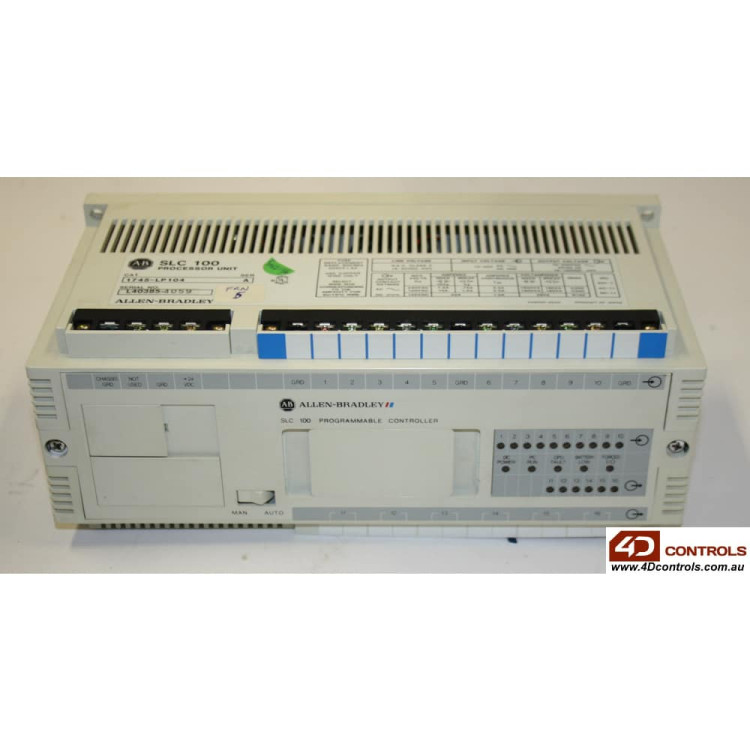 ALLEN BRADLEY 1745-LP104 PLC PROCESSOR MODULE 10IN 6OUT 18-30VDC