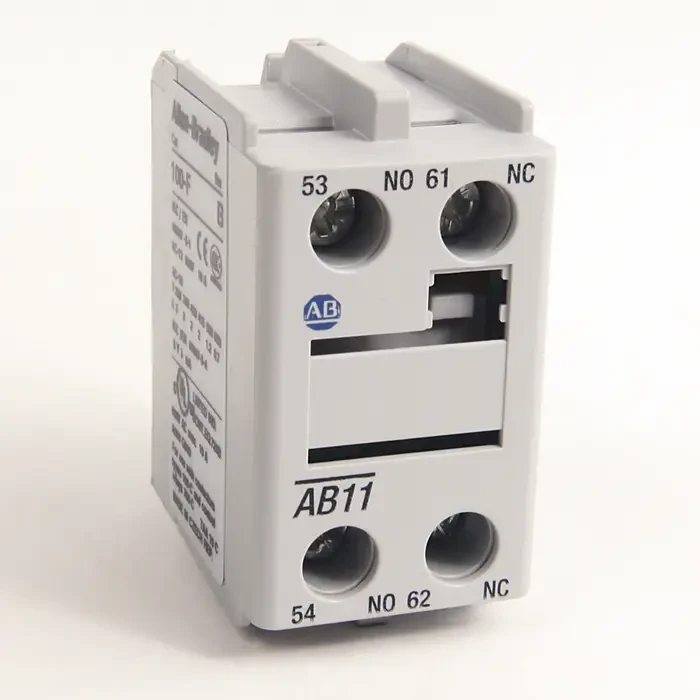 ALLEN BRADLEY 100-FAB02 2 NC CONTACTS BIFURCATED AUX CONTACT ALLEN BRADLEY 100-FAB02 2 NC CONTACTS BIFURCATED AUX CONTACT