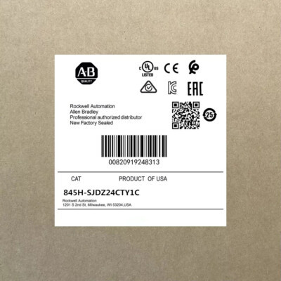 ALLEN BRADLEY 845H-SJDZ24CTY1C SIZE 25 INCREMENTAL ENCODER