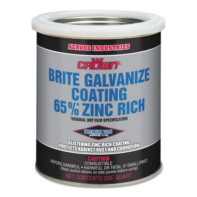 AERVOE INDUSTRIES 7008G (PRICE/GAL) 1 GALLON GALVA BRIGHT PREMIUM ZINC COATING
