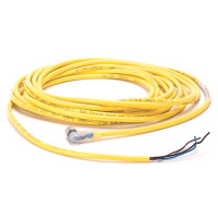 ALLEN BRADLEY 889P-R4AB-5 PICO (M8), FEMALE, R-ANG, 4-PIN, PVC CABLE, YELLOW, UNSHIELDED, IEC COLOR CODED, NO CONNECTOR, 5 METER (16.4 FEET)