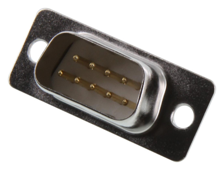 AMPHENOL 40-9709M CONNECTOR DB9 MALE SOLDER PLUG GOLD AMPHENOL 40-9709M CONNECTOR DB9 MALE SOLDER PLUG GOLD