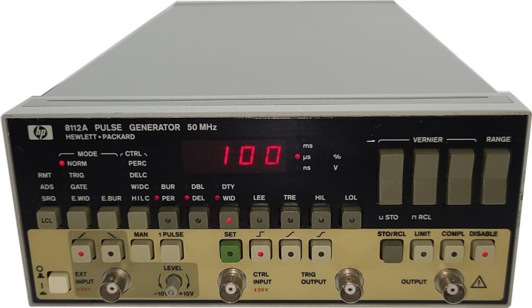 AGILENT 8112A GENERATOR AGILENT 8112A GENERATOR