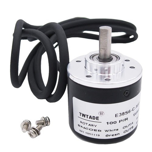 ACCU CODER FV00294 ENCODER 5VDC 5000CPR 10POLE