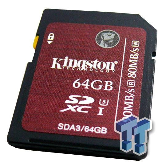 Носитель SD 64GB Kingston SDA3-64GB Носитель SD 64GB Kingston SDA3-64GB