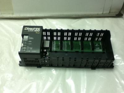 AUTOMATION DIRECT D2-06B RACK 6SLOT 86/264VAC 50/60HZ OUT: 0.2AMP 24VDC AUTOMATION DIRECT D2-06B RACK 6SLOT 86/264VAC 50/60HZ OUT: 0.2AMP 24VDC