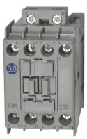 ALLEN BRADLEY 100-C09ZJ300 CONTACTOR, SCREW TERMINALS, 4KW/400V, COIL 2 TERMINALS, COIL TERMINALS AT LINE SIDE, CONTROL VOLTAGE 24V DC, 3 N.O. + 1 N.C. MAIN POLES, SINGEL PACK
