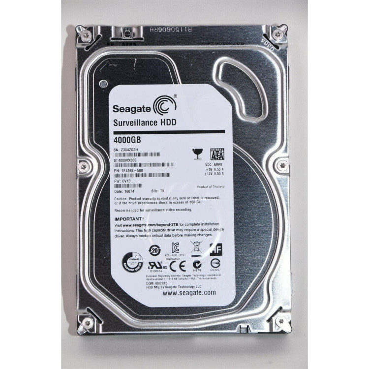 HDD 4Tb Seagate SATA-3 5900 rpm 64Mb 3,5" ST4000VX000