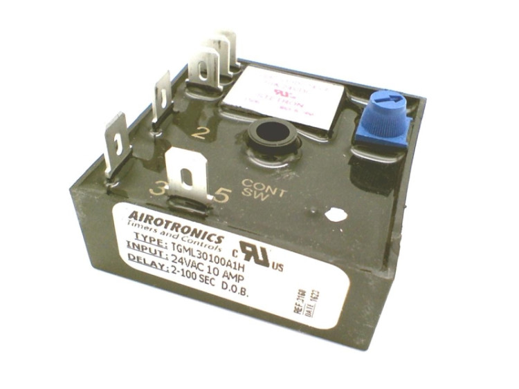 AIROTRONICS TGML30100A1H TGML TIMERS - CUBE RELAY, 10-30 AMPS - DELAY ON BREAK