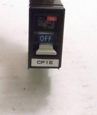 CIRCUIT BREAKER 1AMP 250VAC CIRCUIT BREAKER 1AMP 250VAC