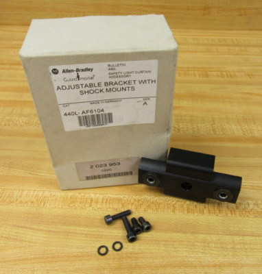 ALLEN BRADLEY 440L-AF6104 PIVOT BRACKET WITH SHOCK MOUNTS FOR POC/PAC