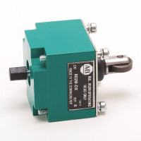ALLEN BRADLEY 802M-DX LIMIT SWITCHES, PRE-WIRED FACTORY SEALED, PUSH TYPE, SPRING RETURN, OPERATOR HEAD ONLY, TOP PUSH ROLLER, 14.7 N, 1.45 MM TRAVEL TO OPERATE