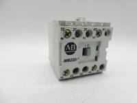 ALLEN BRADLEY 700-MB220-A1 700-M MINIATURE CONTROL RELAY, 2 N.O. / 2 N.C., BIFURCATED CONTACTS, 100V 50HZ / 110-120V 60HZ
