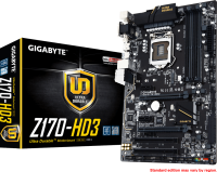 MB Gigabyte GA-Z170-HD3 DDR3 LGA1151 Intel Z170 4xDDR3 ATX AC`97 8ch(7.1) GbLAN RAID