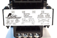 ACME ELECTRIC TB-81141 INDUSTRIAL CONTROL TRANSFORMERS , ( 24 VOLT ONLY UNITS WHILE SUPPLIES LAST) , SINGLE PHASE, 50/60 HZ , 120 X 240 PRIMARY VOLTS , 24 SECONDARY VOLTS