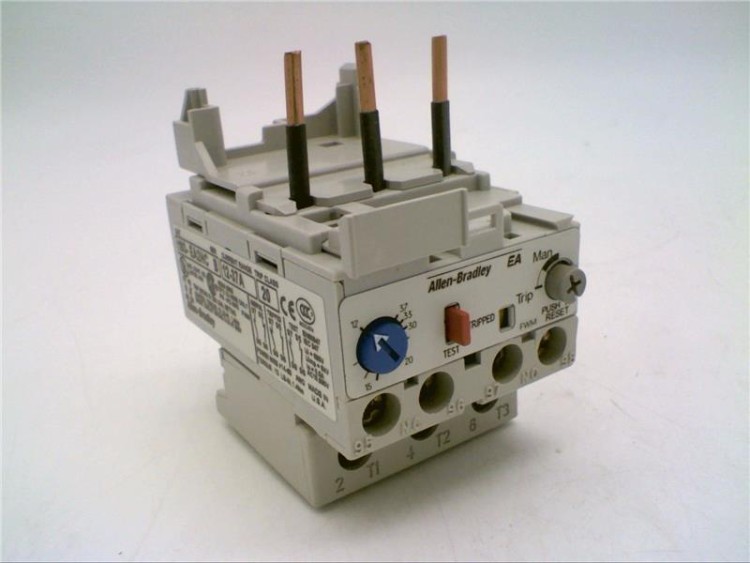 ALLEN BRADLEY 193-EA2HC SOLID STATE OVERLOAD RELAY 12-37AMP MANUAL RESET