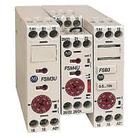 ALLEN BRADLEY 700-FSM3UU23 700-FS GENERAL PURPOSE HIGH PERFORMANCE TIMING RELAY, MULTI-FUNCTION MULTI-RANGE, 0.05 SECONDS TO 60 HOURS, 1 N.O. (CHANGEOVER - SPDT), 24-48V DC / 24-240V 50/60HZ