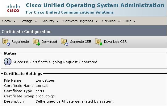 Unified CM RTU claim certificate