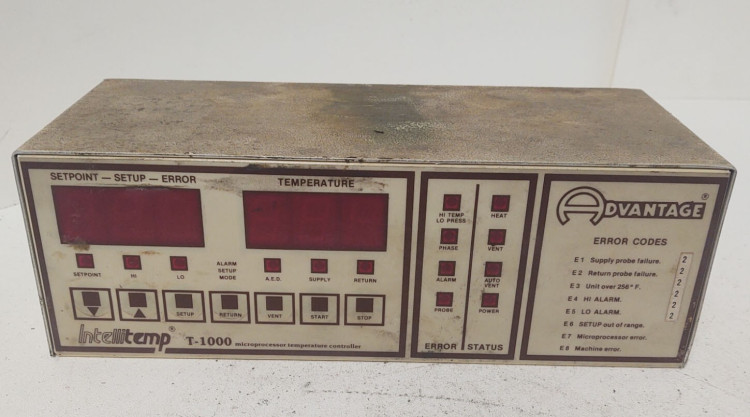 ADVANTAGE ELECTRONICS T100X CONTROL ADVANTAGE ELECTRONICS T100X CONTROL