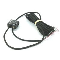 ALLEN BRADLEY 42SMR-7110 PHOTOELECTRIC SENSORS, MINIATURE RECTANGULAR, TRANSMITTED BEAM, RECEIVER, 11 - 28 VDC, NPN, COMPLEMENTARY OUTPUTS, CABLE 2 M