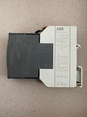 ABB V17153-210 CONTROL I/O INTERFACE CONTRANS W/POWER SPPLY