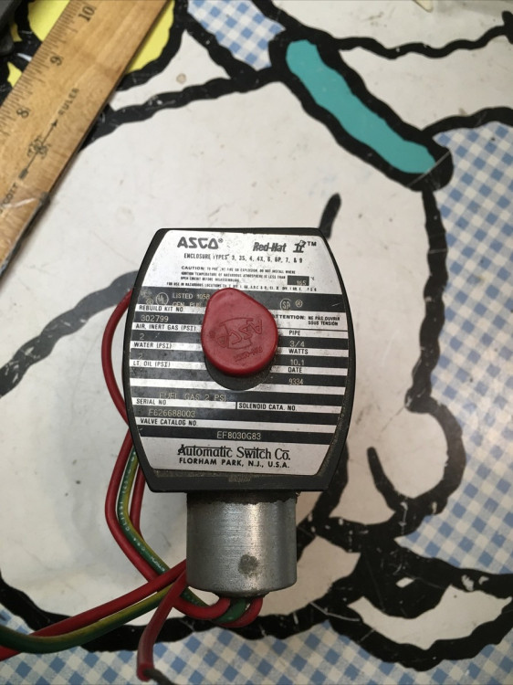 ASCO EF8030G83 VALVE ASCO EF8030G83 VALVE