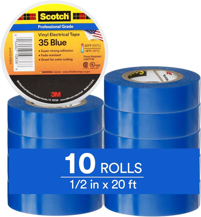 3M 35-GRAY-1/2 PRICE/ROLL; VINYL COLOR CODING TAPE 1/2" X 20 3M 35-GRAY-1/2 PRICE/ROLL; VINYL COLOR CODING TAPE 1/2" X 20
