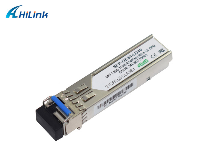 2.5G/1.25G 1550/1310 40km SFP DFB+PIN 2.5G/1.25G 1550/1310 40km SFP DFB+PIN