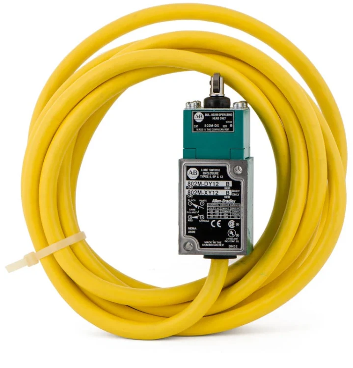 ALLEN BRADLEY 802M-DY12 SWITCH,LIMIT 600V AC MAX 10 AMP MAX ALLEN BRADLEY 802M-DY12 SWITCH,LIMIT 600V AC MAX 10 AMP MAX