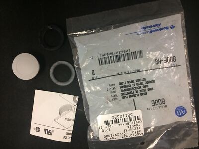 ALLEN BRADLEY 800E-N8 ROUND HOLE PLUG, GRAY ALLEN BRADLEY 800E-N8 ROUND HOLE PLUG, GRAY