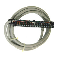 ALLEN BRADLEY 1492-CABLE-025L PRE-WIRED CABLE FOR DIGITAL I/O MODULES, CABLE TYPE L, 20 CONDUCTOR, 22 AWG, W/ 1771-WN CONNECTOR, 2.5 METER (8.2 FEET)