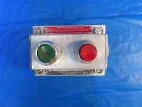 ALLEN BRADLEY 800H-2HA7P PUSHBUTTON STATION ASSEMBLY 600VAC 10AMP MAX