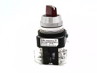 ALLEN BRADLEY 800T-24HRH2KB6AX SWITCH,SELECTOR 600V AC MAX 10 AMP MAX