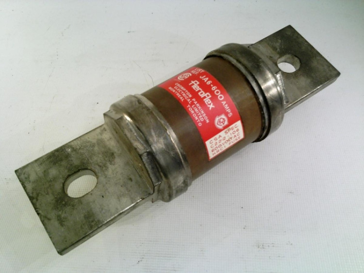 AEROFLEX JA6-600 FUSE 600AMP 600VAC AEROFLEX JA6-600 FUSE 600AMP 600VAC