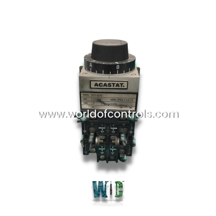 AGASTAT 7014PB 7014PB=RLY,STD,ON,4P,125VDC,7 ;ROHS COMPLIANT: NO