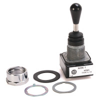 ALLEN BRADLEY 800T-T2H3 30.5MM TYPE 4/13 TOGGLE SWITCH, TWO WAY TOGGLE, UP DOWN-SPRING RTN, NO CONTACTS, NO CONTACTS, NO CONTACTS, NO CONTACTS