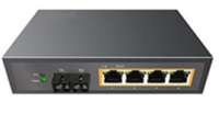 4 ports 10/100Baes-T(X)+1 ports 100Base-FX, Multi-mode, SC, ST optional, DC12-36V