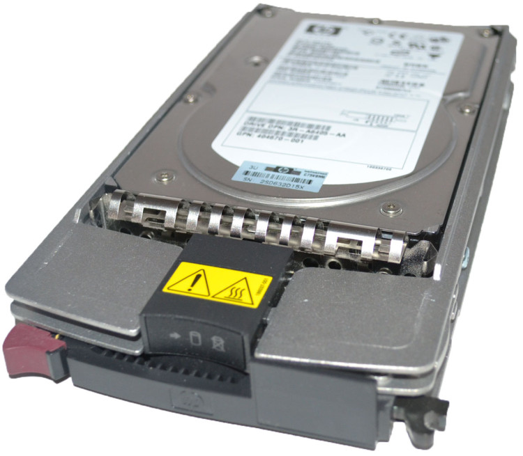HP 72.8 GB 10K FC-AL HDD HP 72.8 GB 10K FC-AL HDD