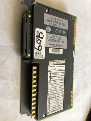 ALLEN BRADLEY 1771-E4 OUTPUT EXPANDER 12BIT 4SINGLE-ENDED ANALOG ALLEN BRADLEY 1771-E4 OUTPUT EXPANDER 12BIT 4SINGLE-ENDED ANALOG
