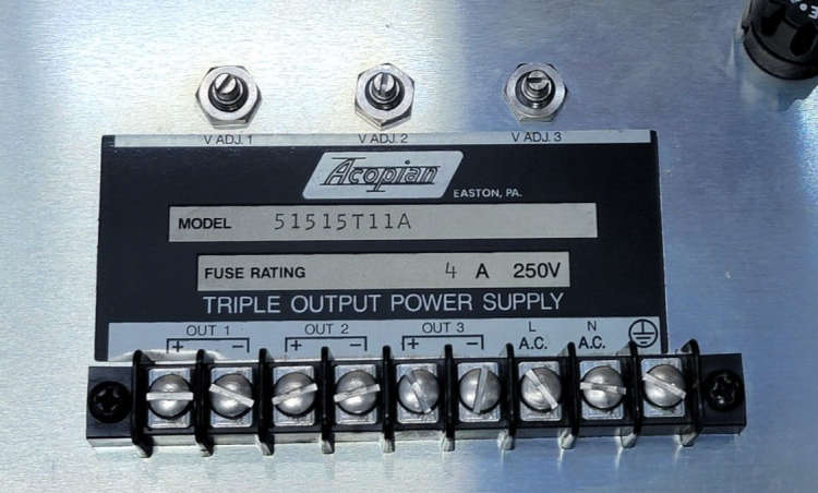 ACOPIAN 51515T11A POWER SUPPLY ACOPIAN 51515T11A POWER SUPPLY