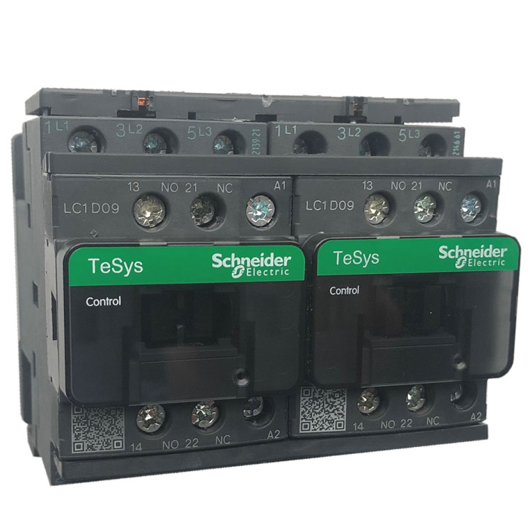 CONTACTOR, SCREW TERMINALS, 7.5KW/400V, COIL 2 TERMINALS, COIL TERMINALS AT LINE SIDE, CONTROL VOLTAGE 24V DC, 2 N.O. + 2 N.C. MAIN POLES, SINGEL PACK
