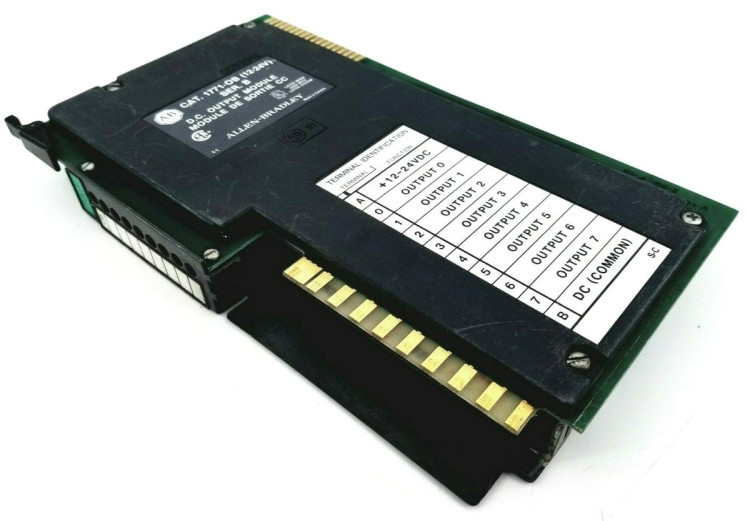 ALLEN BRADLEY 1771-OB/B OUTPUT MODULE 8OUTPUT 12-24VDC ALLEN BRADLEY 1771-OB/B OUTPUT MODULE 8OUTPUT 12-24VDC