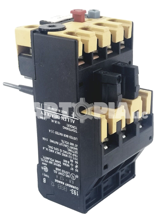 OVERLOAD RELAY .8-1.2AMP BI-METALLIC OVERLOAD RELAY .8-1.2AMP BI-METALLIC