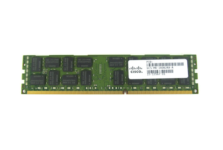 8GB DDR3-1333-MHz RDIMM/PC3-10600/2R/1.35v