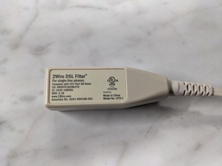 DSL FILTER CABLE DSL FILTER CABLE