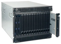 IBM eServer BladeCenter(tm) Chassis, Rack 7U, Max. Bays 14, no SAS (4up), 2x2320W PSU (4up)