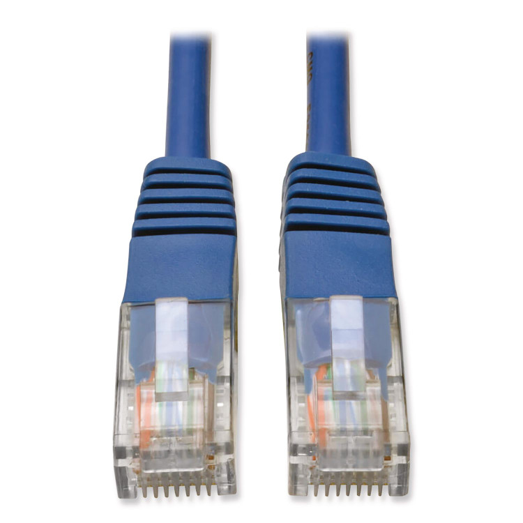 14FT CAT5 ENH PATCH CABLE 350MHZ MOLDED RJ45 BLU 14FT CAT5 ENH PATCH CABLE 350MHZ MOLDED RJ45 BLU