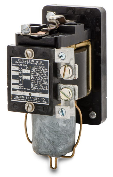 ALLEN BRADLEY 810-E374405/1 OVERLAOD RELAY 60AMP 120V MAGNETIC NEMA 0